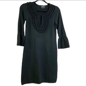 Sweater Knit Dress BCBG Paris Women’s Black Size Small